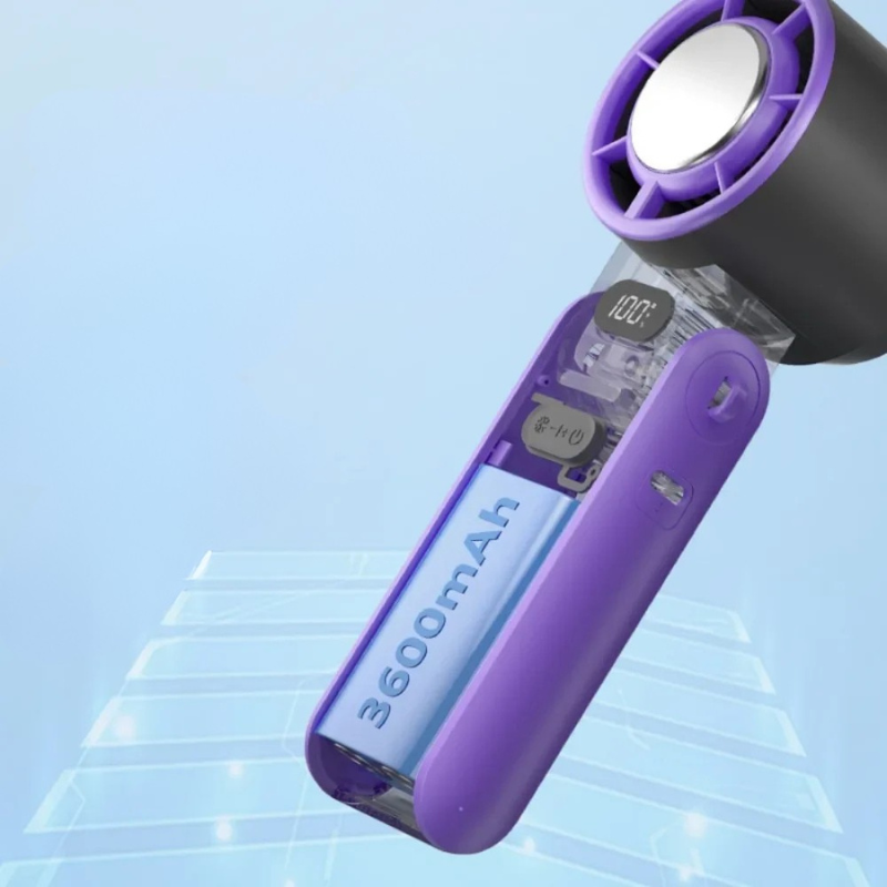 Faltbarer Hochgeschwindigkeits-USB-Handventilator
