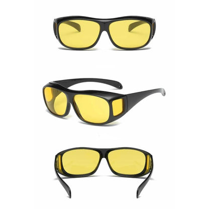 Nachtfahrklarheitsbrille - Anti-Blend UV-Schutzbrille zur Reduzierung der Augenbelastung &amp; Verbesserung der Sicht beim nächtlichen Fahren