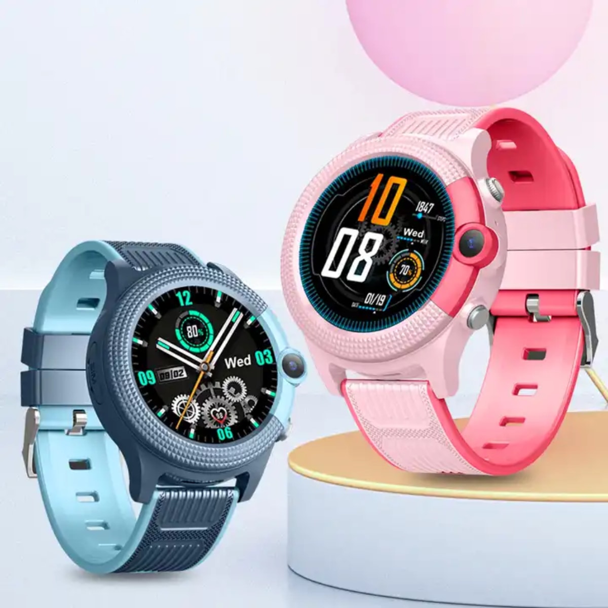 Unisex-Kinder-Smartwatch mit GPS, Kamera und Anruffunktion