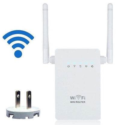 WLAN Repeater Router 300M &amp; 1200M Dual-Band mit WAN/LAN Ports, 2,4 GHz &amp; 5 GHz