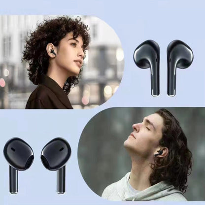 Klarer Bluetooth-Kopfhörer mit Ladegerät