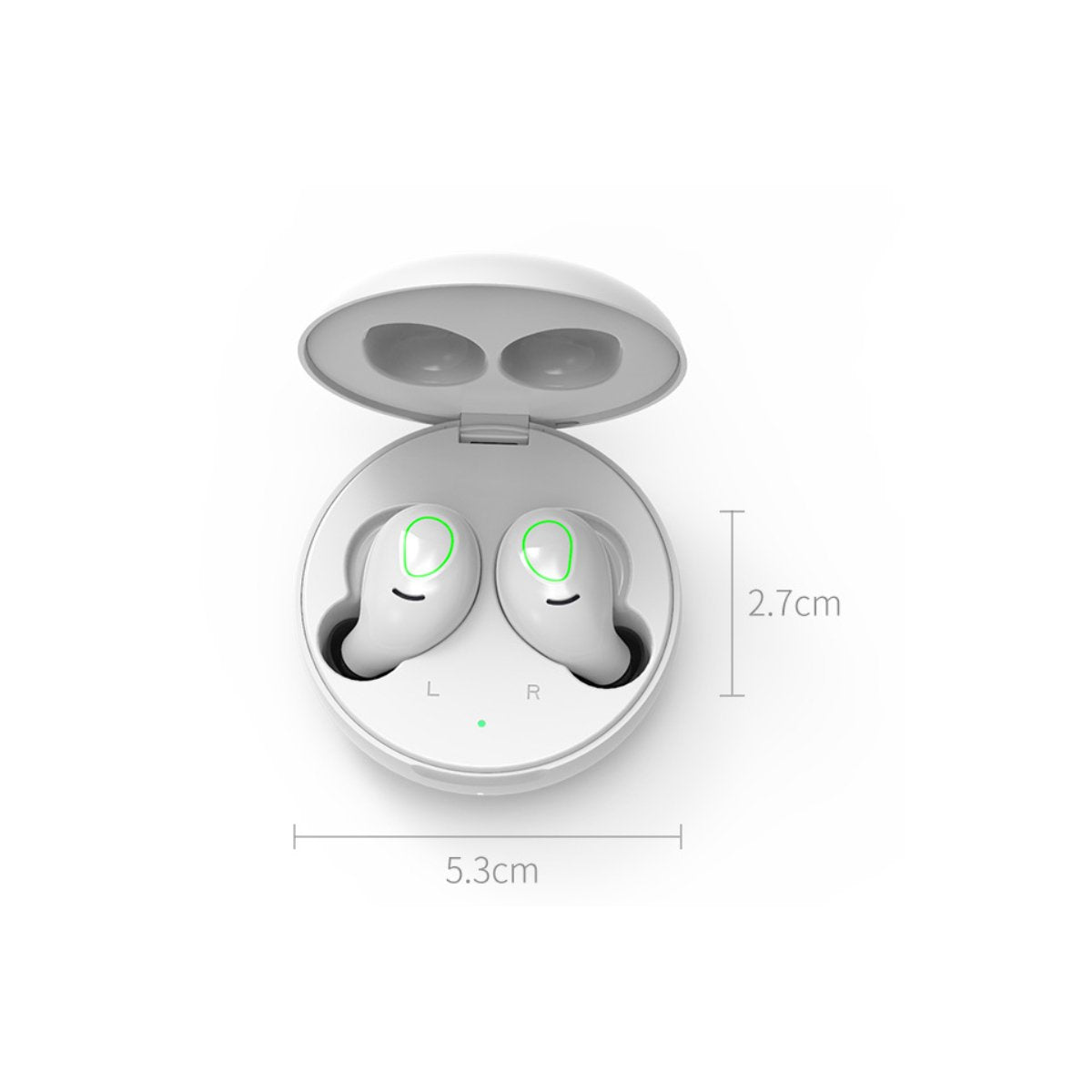 Alle aufgeladenen Bluetooth-Ohrhörer mit kabelloser Ladefläche