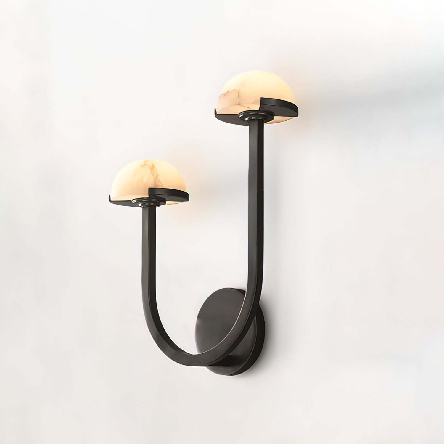 Pilz Alabaster Wandleuchte, Modernes Design