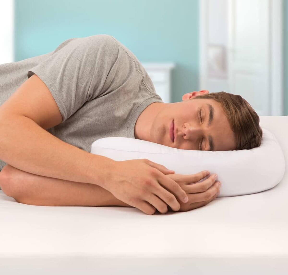 Orthopädisches Kopfkissen für Seitenschläfer