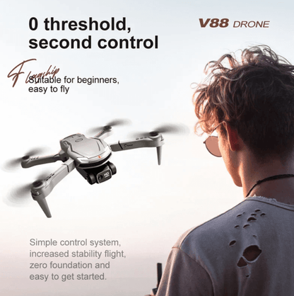Kompakte Drohne mit 8K Kamera &amp; GPS