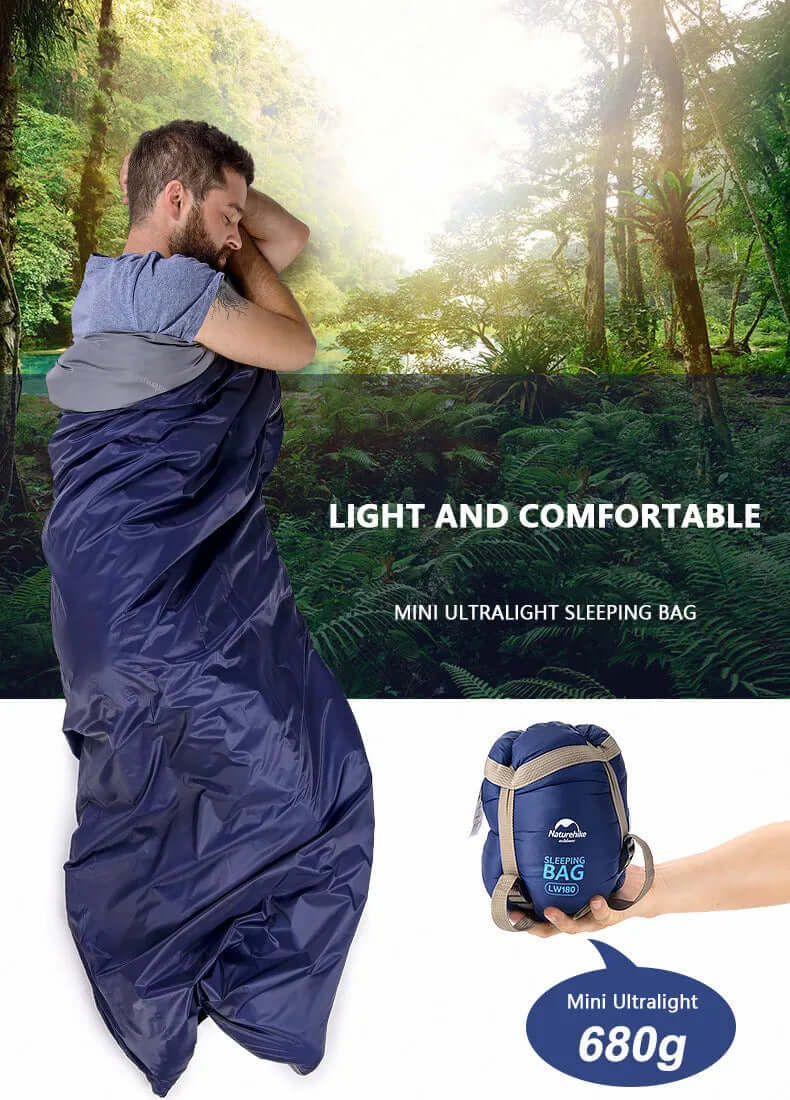 Kompakter &amp; leichter Schlafsack für Camping &amp; Outdoor