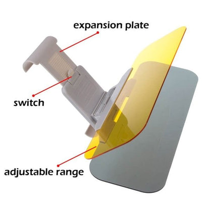 🔥Temporäres Angebot🔥Anti-Glare Sicherheits Tag und Nacht Fahren Auto Visier Verlängerung