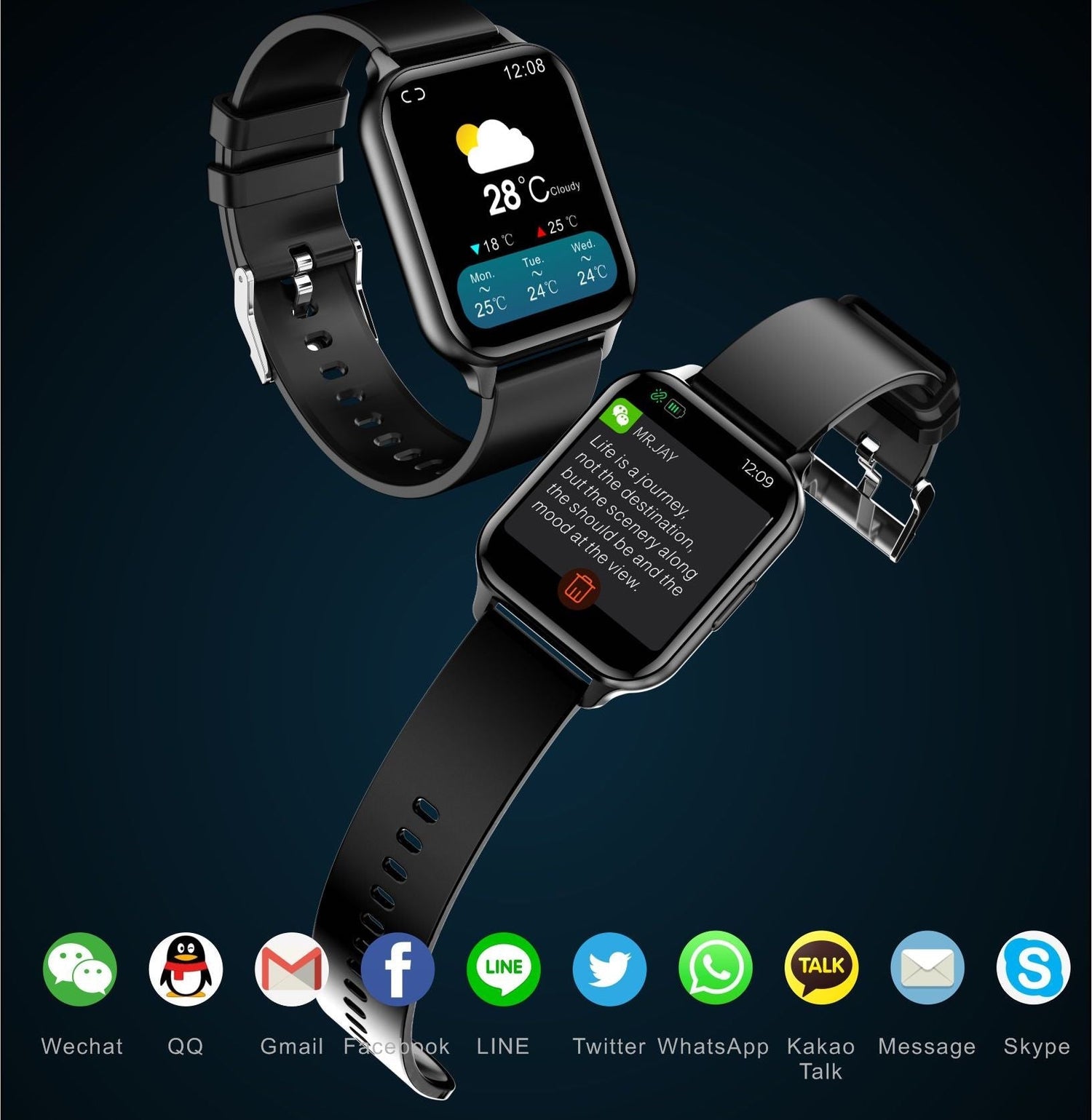 Zelara-FitSmartPRO Fitness Smart Watch PRO2