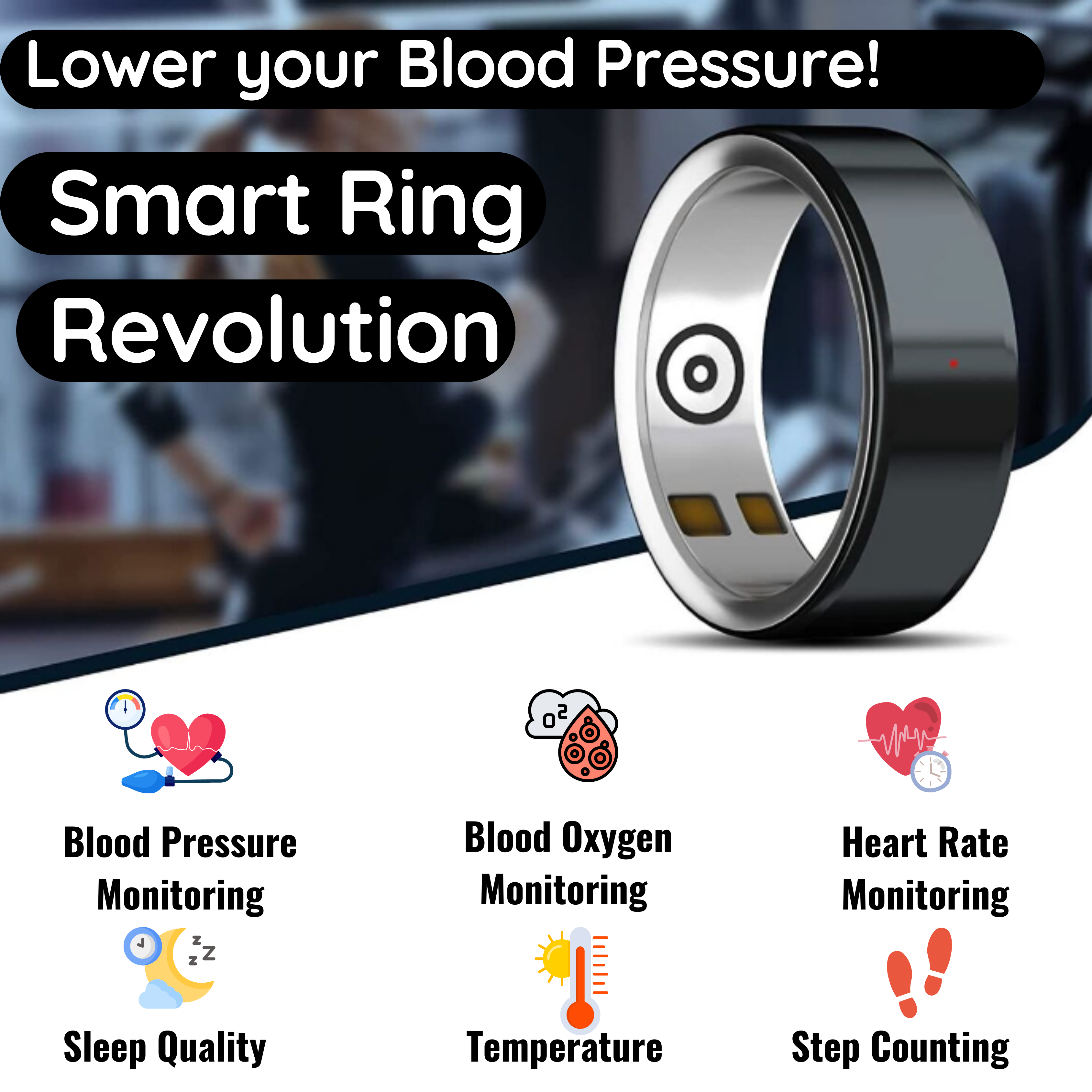 Smart Blutdruckring