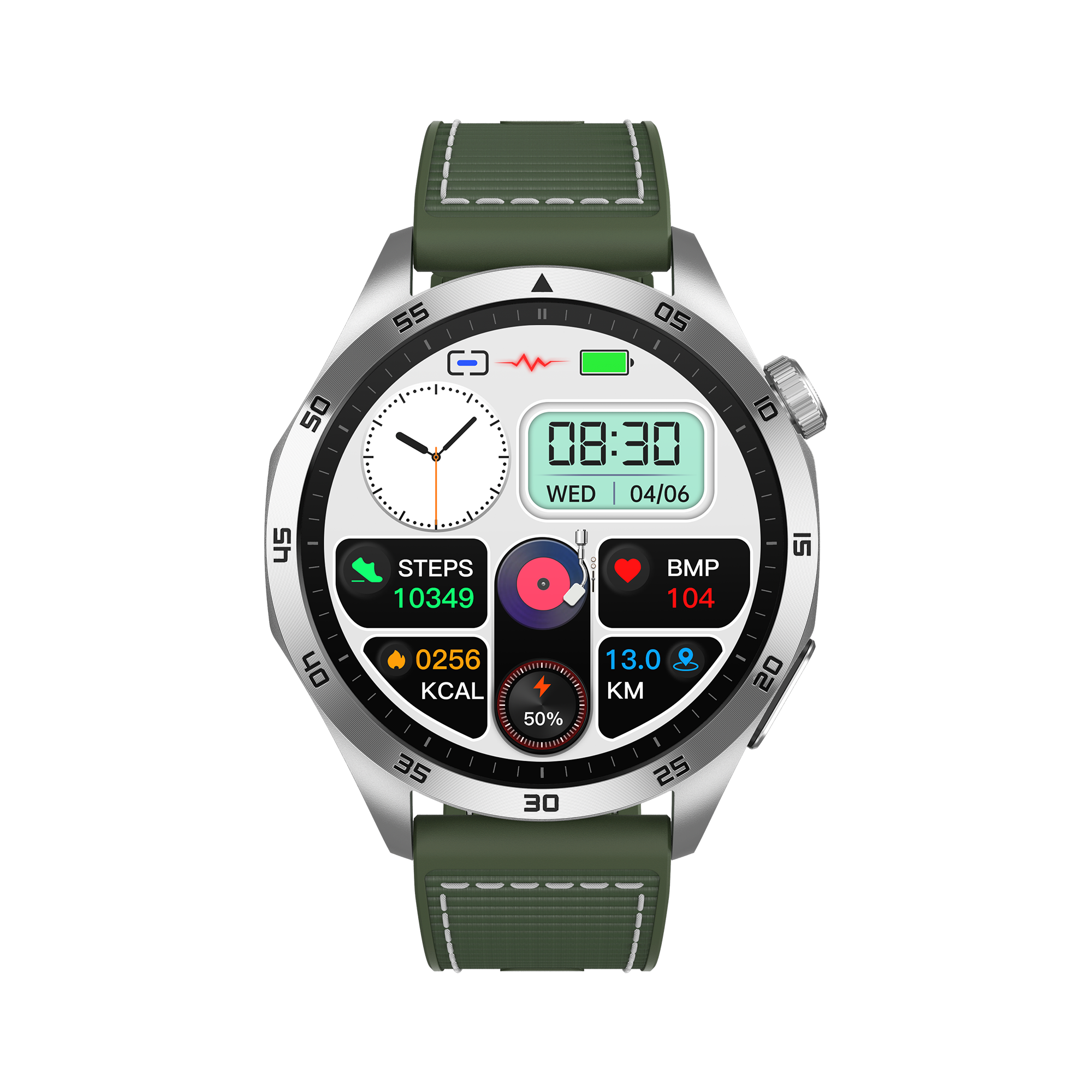 Zelara pro 4 Intelligente mikrophysikalische Untersuchung Blutzucker EKG Druck Blutsauerstoff Smartwatch