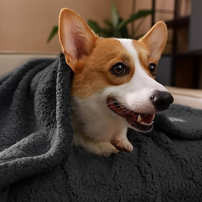 Kuschelige Fleece-Welpendecke - Weich &amp; Warm