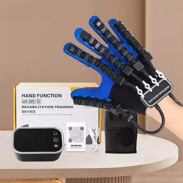 Hand Finger Rehabilitation Trainer Roboterhandschuhe Schlaganfall Hemiplegie Zerebralinfarkt Trainingsgeräte Therapie
