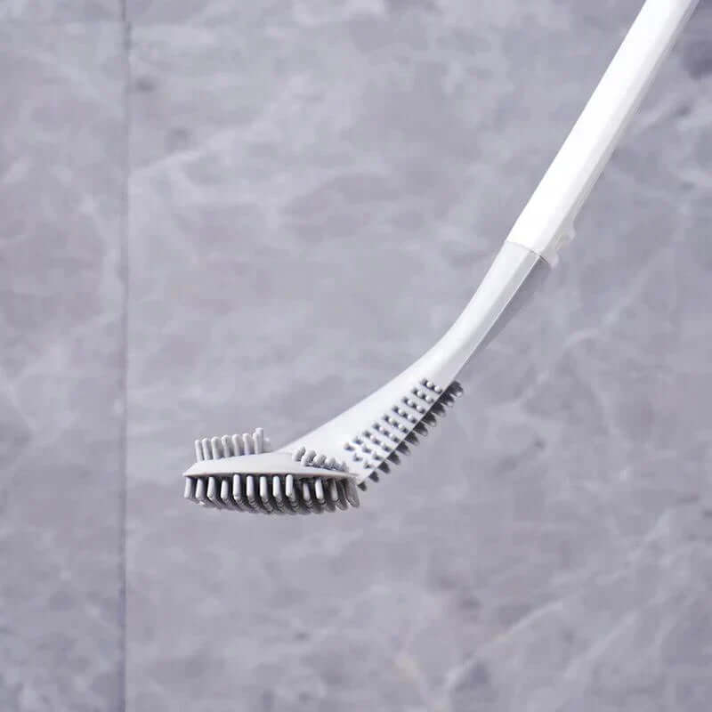 Hygienische Toilettenbürste mit L-Kopf - Flexibel &amp; Sauber