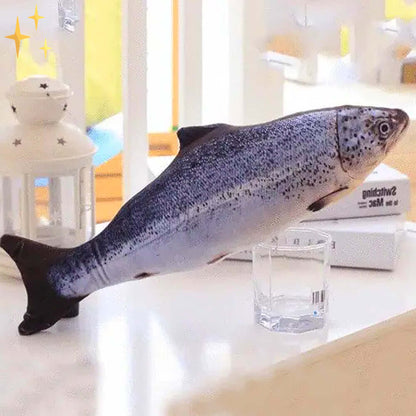 Interaktives Katzenspielzeug Set - 4 Bewegliche Fische