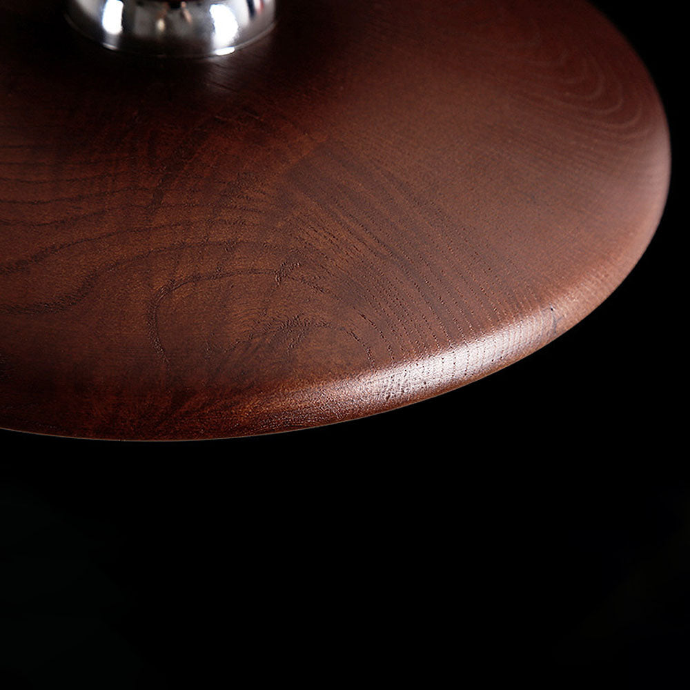 Nordic Wood Runde Deckenleuchte - Minimalistisches Design für Flur &amp; Wohnzimmerbeleuchtung