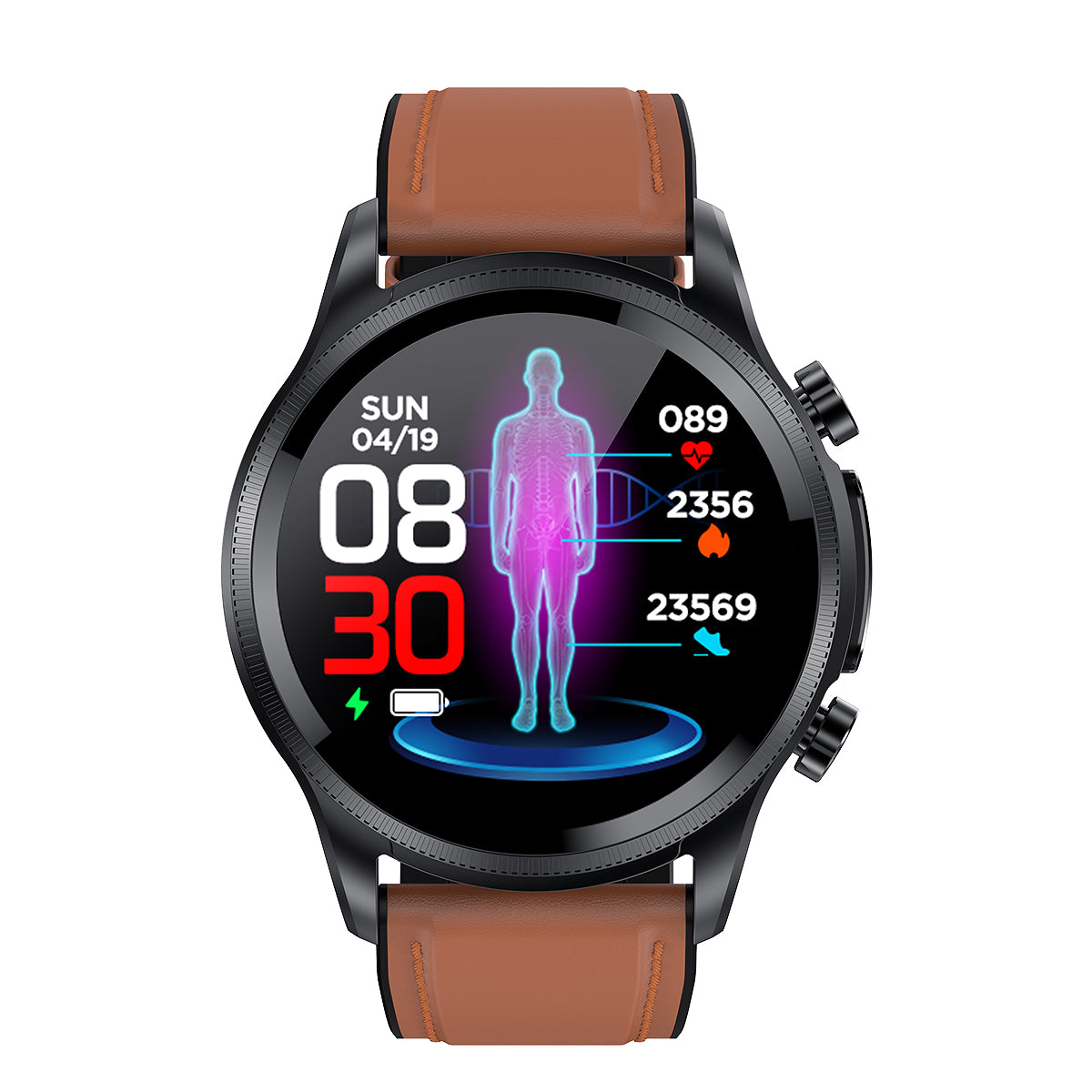 Zelara BCE400 EKG/EKG Blutdruck SPO2 Herzfrequenz Fitness Tracker Wasserdichte Smart Watch