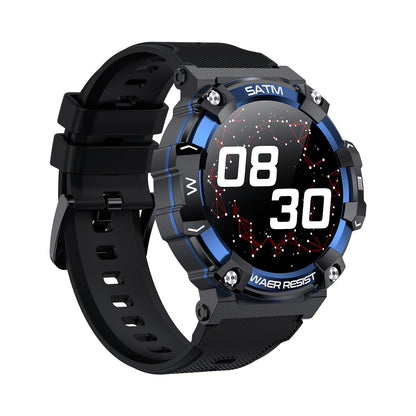 Zelara Watch 5 Blutsauerstoff Blutdruck Herzfrequenz Gesundheitsüberwachung Wasserdichte Bluetooth Outdoor-Sport-Smartwatch