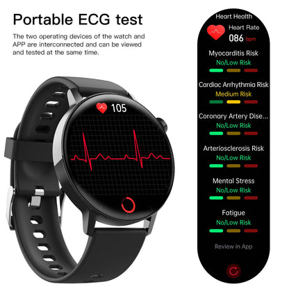 Zelara Smart Watch der vierten Generation für Blutzucker und Blutdruck, EKG/EKG