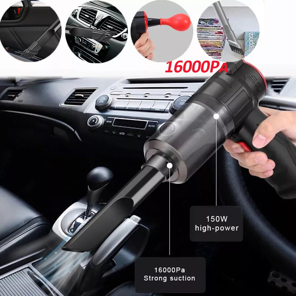 Akku Auto Staubsauger – Hohe Saugkraft &amp; Multifunktionale Reinigung