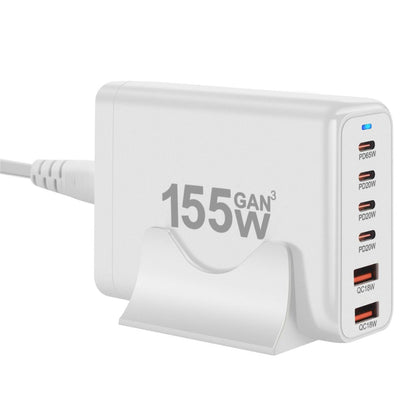 155W GaN 6-Port USB-C Ladegerät