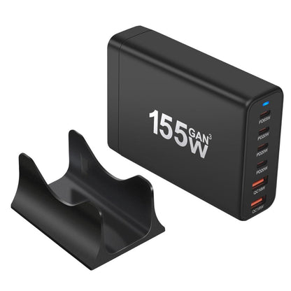 155W GaN 6-Port USB-C Ladegerät