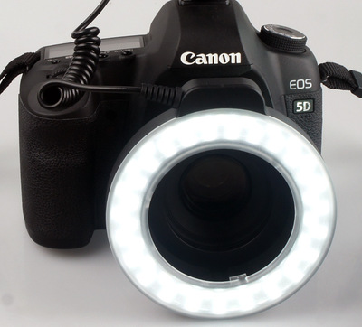 Universelles LED-Ringlicht für Kamera &amp; Vlogging – Kompakt, Tragbar, 48 LEDs