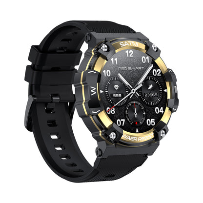 Zelara Watch 5 Blutsauerstoff Blutdruck Herzfrequenz Gesundheitsüberwachung Wasserdichte Bluetooth Outdoor-Sport-Smartwatch