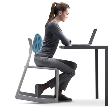 Ergonomisches Lendenwirbelstützkissen zur Linderung von Schmerzen im unteren Rücken - Ideal für Büro, Autofahren und den Hausgebrauch