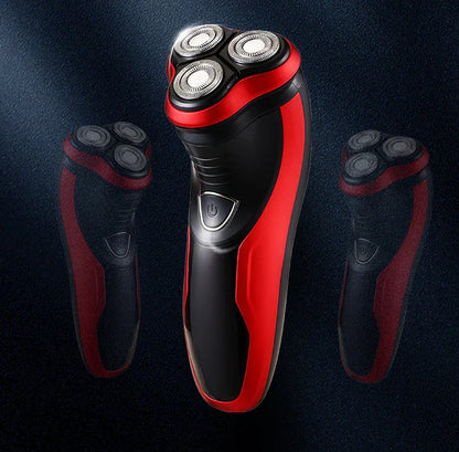Herren Rasierer Rotary Waterproof Elektrischer Rasierer Pop-Up Trimmer Nass Trocken Kabellos