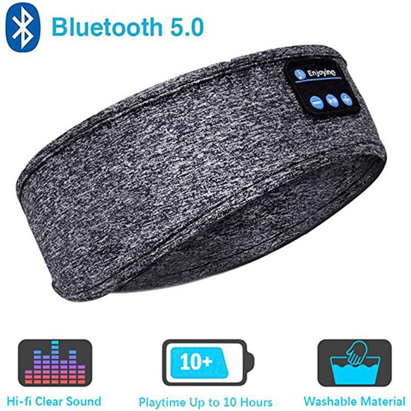 Bluetooth Stirnband Sportkopfhörer für Fitness Joggen Yoga Wandern