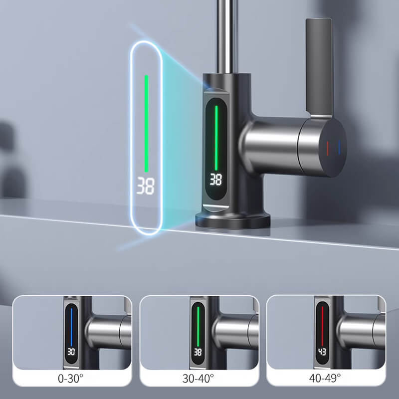 Wasserhahn Pull Up Digitale Anzeige