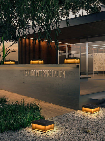 Solar-Außenpfostenleuchte - wetterfest