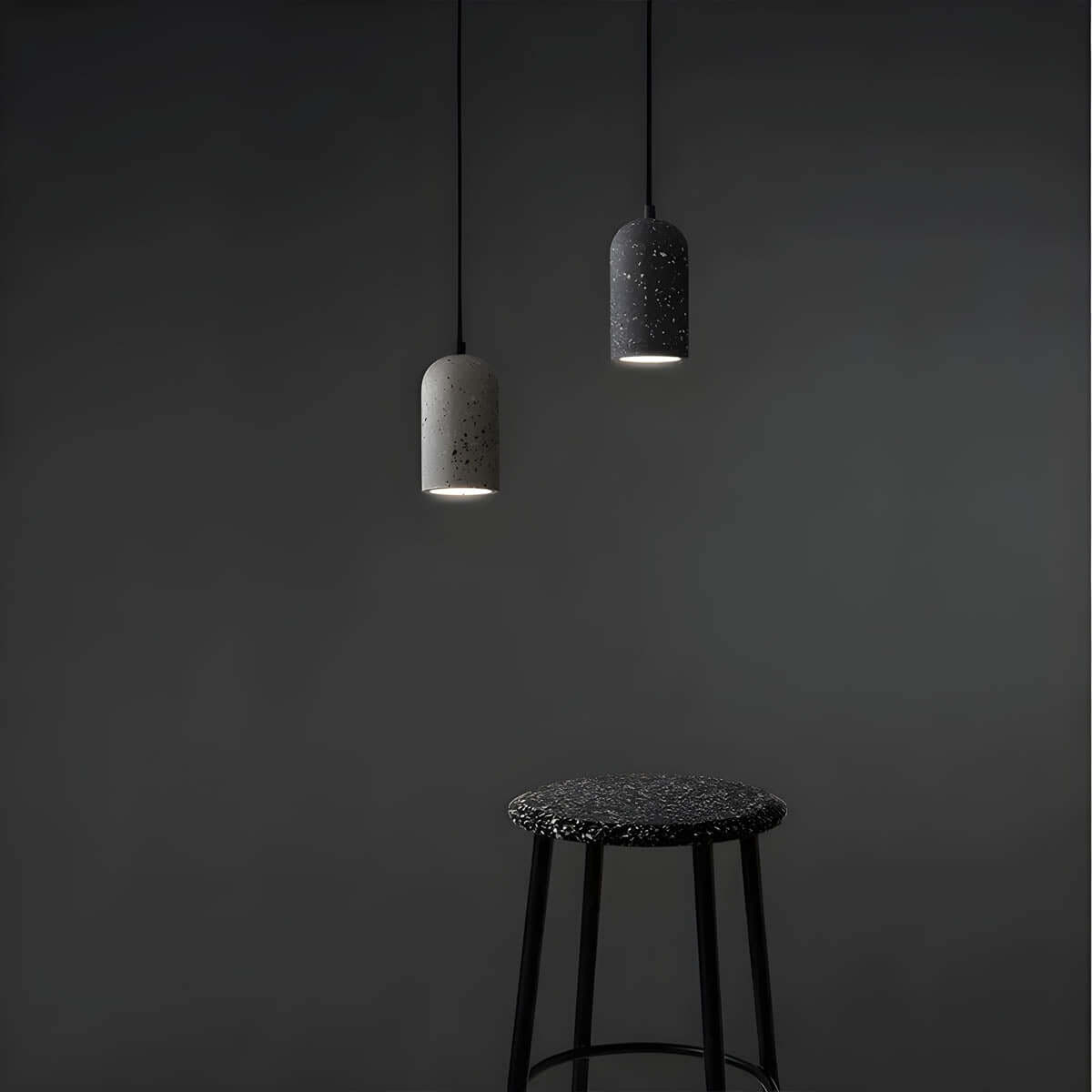 Moderne Beton-Pendelleuchte FORGI