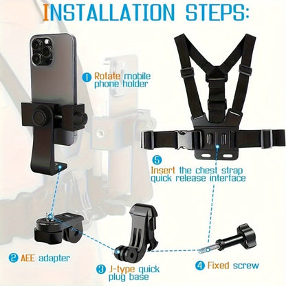Handsfree Brustgurt – Für Einfaches Filmen und Fotografieren