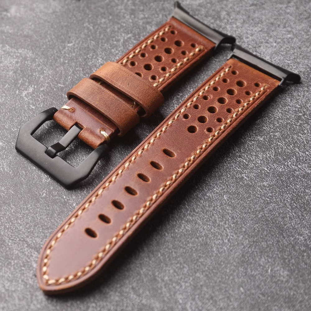 Vintage Rennband für Samsung Watch Ultra