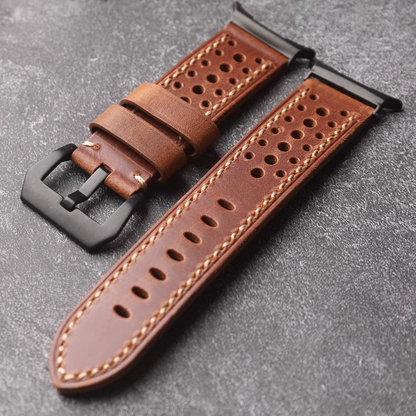 Vintage Rennband für Samsung Watch Ultra