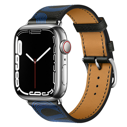 Apple Watch echtem Leder handgefertigtes Armband