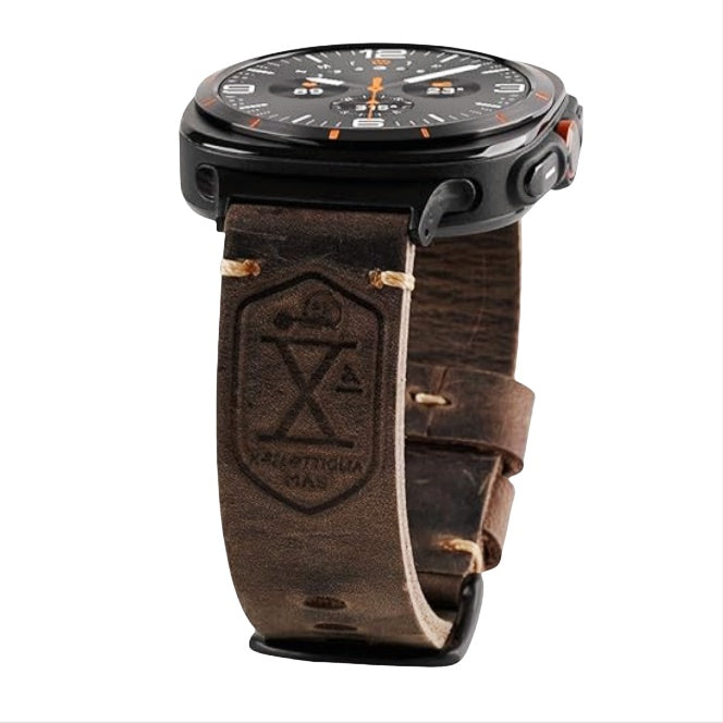 Vintage Lederarmband für Samsung Watch Ultra