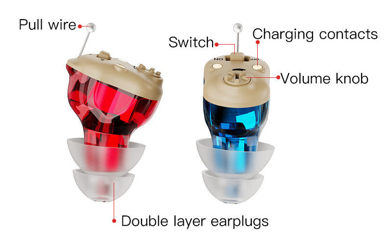 N°1 der Unsichtbaren Hörgeräte – V30 Wiederaufladbar und Diskret