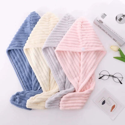 Mikrofaser Haartrockentuch - Schnelltrocknend &amp; Schonend