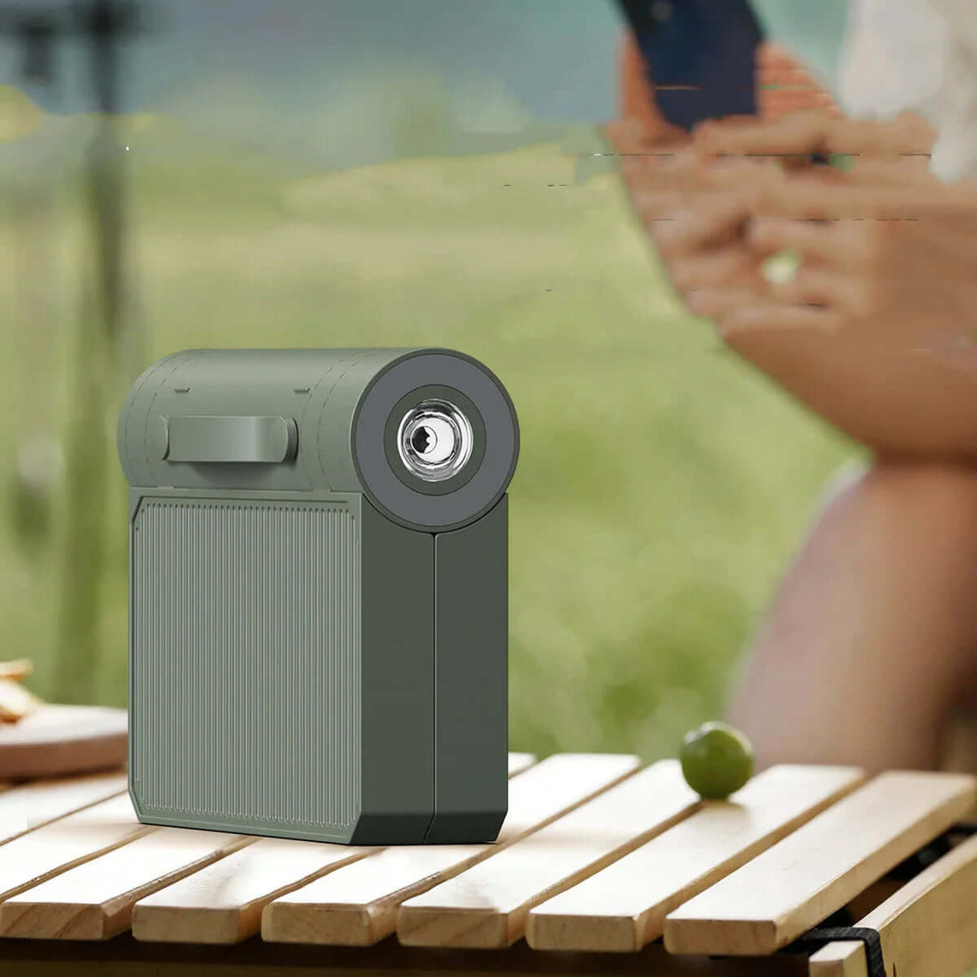 Tragbare LED Campinglaterne - wiederaufladbar