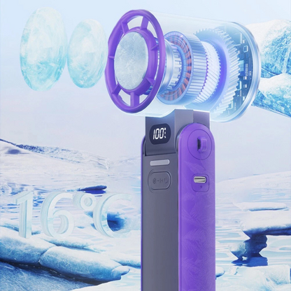 Faltbarer Hochgeschwindigkeits-USB-Handventilator