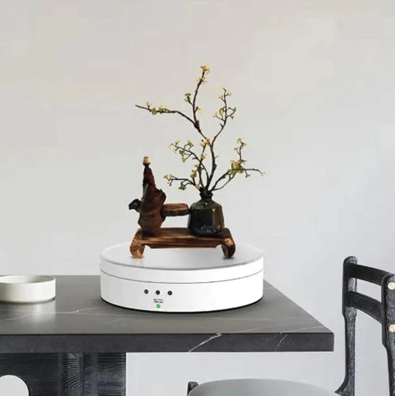 360° Elektrischer motorisierter drehbarer Präsentationsständer Schmuckfotografie Ausstellungshalter