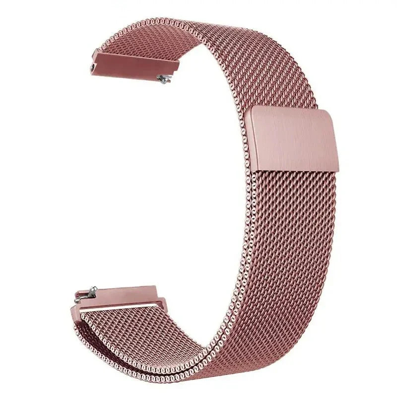 LuxeMesh Milanese Loop Metallarmband für die Garmin Venu Uhr