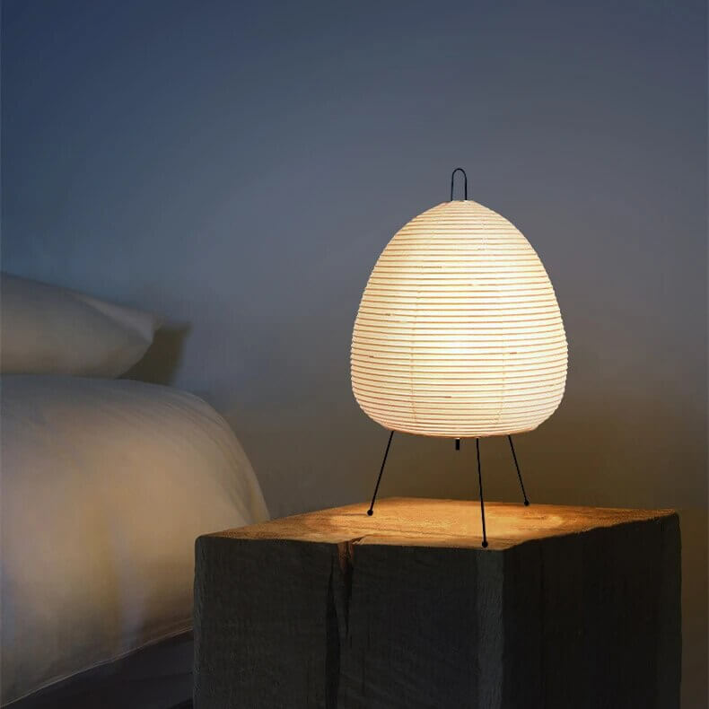 Japanische LED Reispapierlampe Stehlampe Wohnzimmer