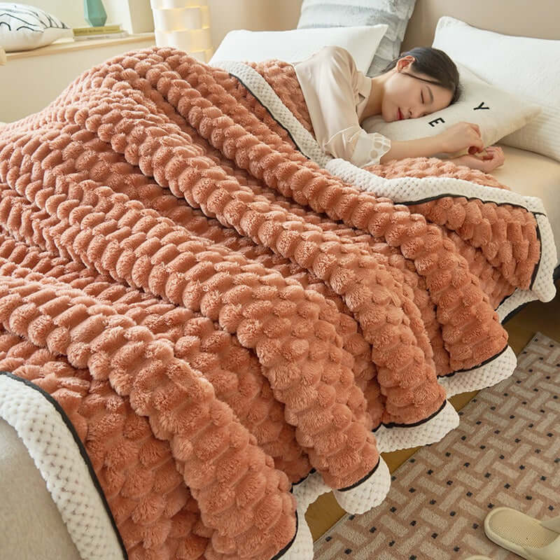 Kuscheldecke Flanell Fleece - Ultraweich &amp; Warm