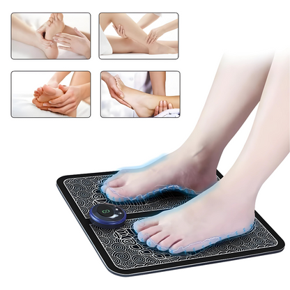 EMS Fußmassagepad mit einstellbarer Intensität zur Schmerzlinderung und Entspannung zu Hause