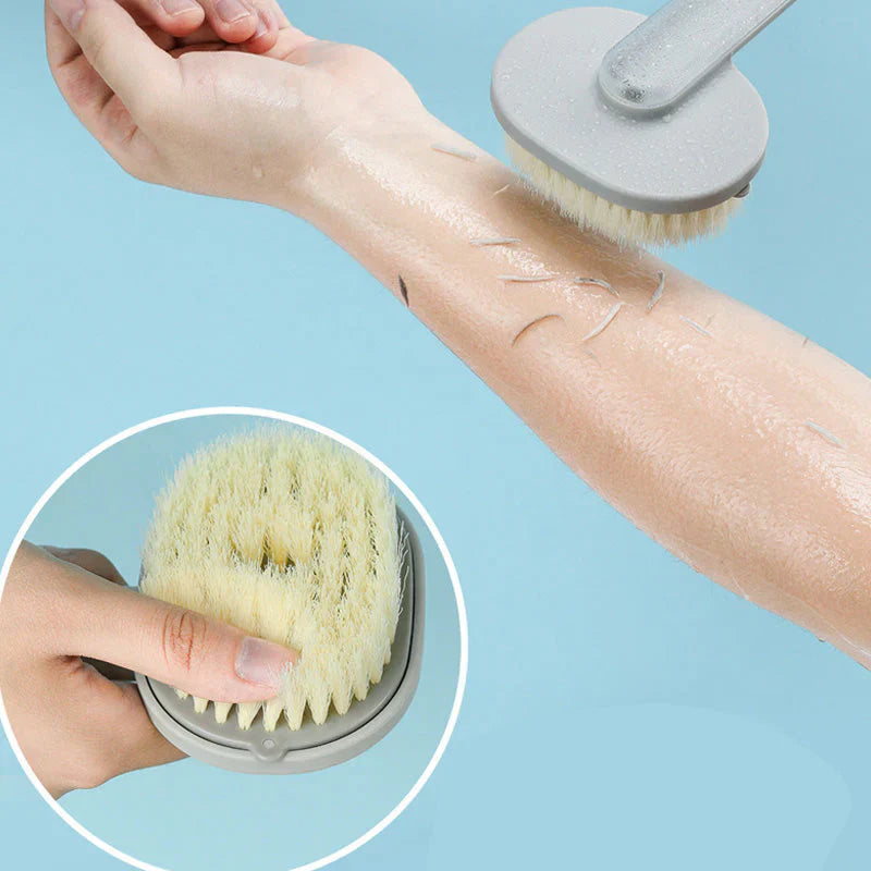 Badebürste mit ergonomischem langem Griff