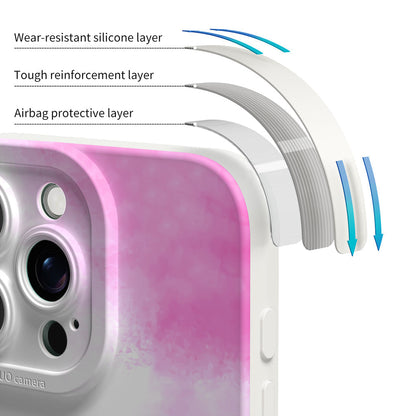 Schwarz Lila | Stoßfeste Schutzhülle für iPhone-Serie
