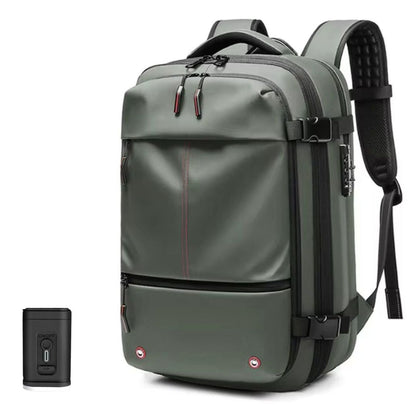 VacPack Rucksack | Platzsparende Tasche für Reisende